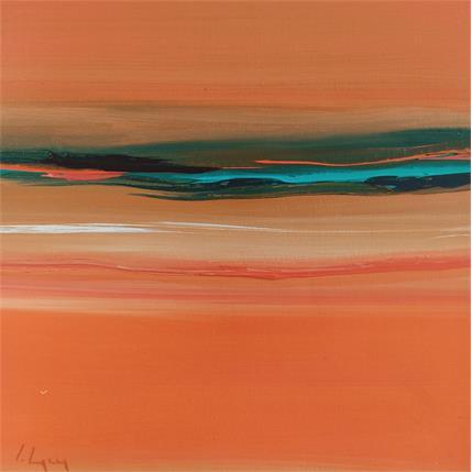 Painting Moment magique by Guy Viviane  | Painting Abstract Oil Minimalist
