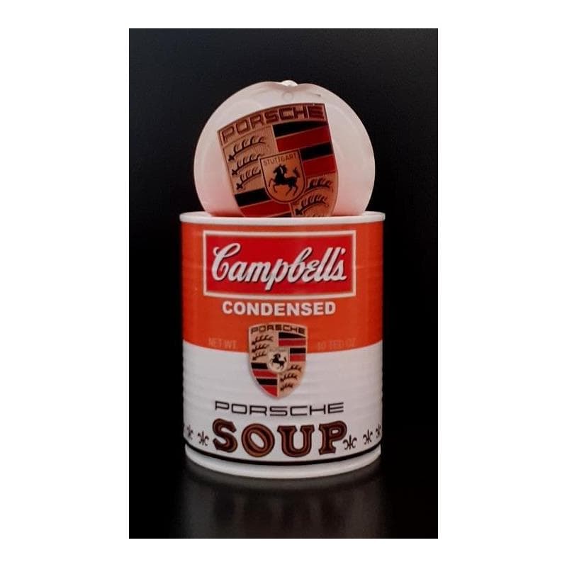 Sculpture Porche soup par TED | Sculpture Pop Art Mixte icones Pop