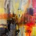 Painting Kiss of fire  by Bonetti | Painting Abstract Acrylic