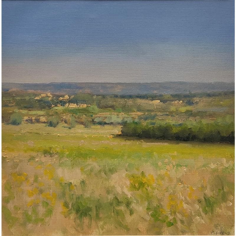 Gemälde Plateau de Salignac von Giroud Pascal | Gemälde Figurativ Landschaften Öl