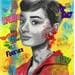 Gemälde Drôle de frimousse von Molla Nathalie  | Gemälde Pop-Art Pop-Ikonen