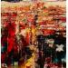 Gemälde New York von Reymond Pierre | Gemälde Figurativ Urban Öl
