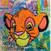 Painting Simba by Miller Jen  | Painting Street art Pop icons