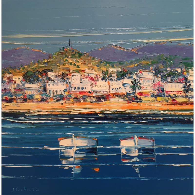 Painting Front de mer, Bodrum by Corbière Liisa | Painting