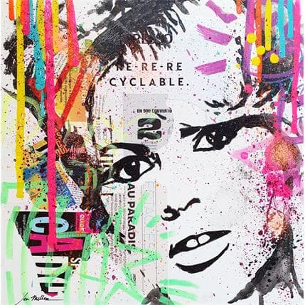 Painting BB by Jen Miller | Painting Street art Mixed Pop icons, Portrait