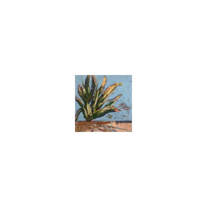 Painting Blue Agave by Carrillo Cindy  | Painting Figurative Landscapes