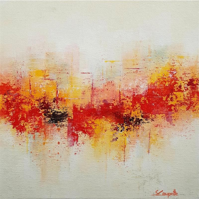 Painting Mother's day by Coupette Steffi | Painting Abstract Acrylic Landscapes Urban