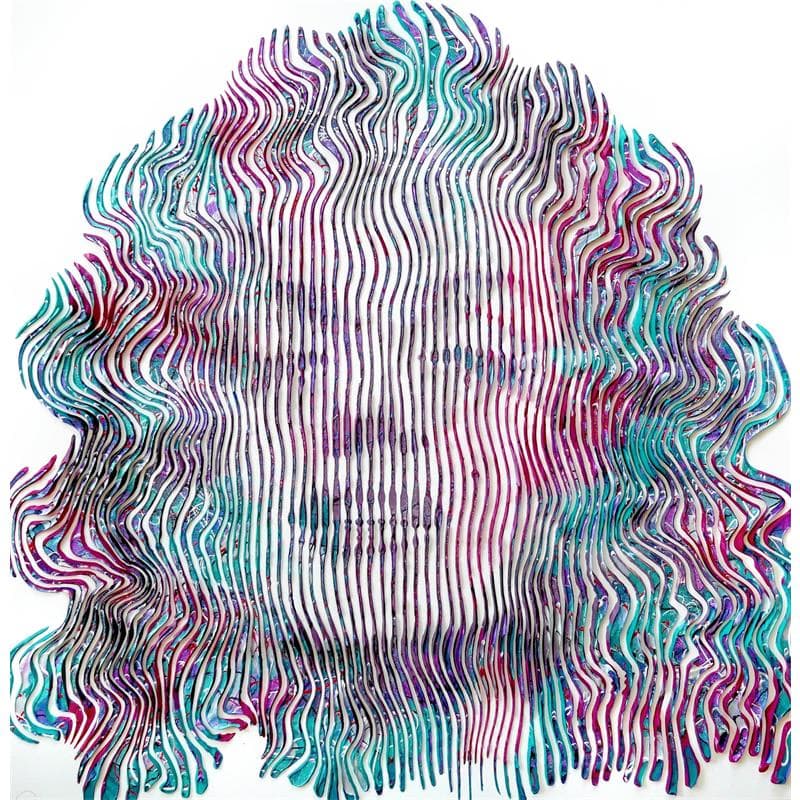 Peinture The post elegant Marylin Monroe par Schroeder Virginie | Tableau Pop-art Acrylique Icones Pop