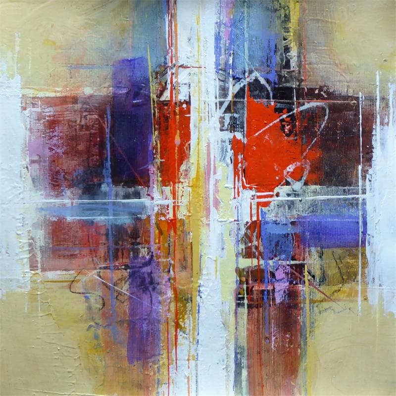 Painting Caminhos by Silveira Saulo | Painting Abstract Acrylic