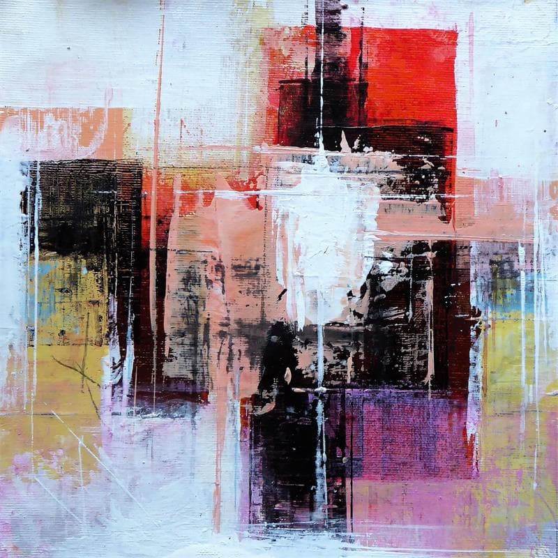 Painting Amanhecer by Silveira Saulo | Painting Abstract Acrylic