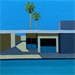 Painting Villa Pascaline by Al Freno | Painting Naive art still-life Mixed