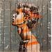 Peinture Beside Him  par Graffmatt | Tableau Street Art Mixte Portraits