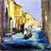 Peinture Rio Scoacamini - San Marco par Dupin Dominique | Tableau Huile