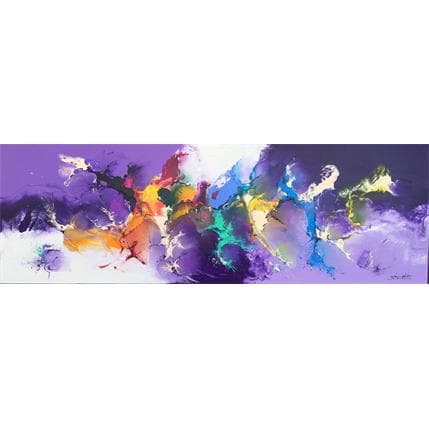 Painting Violet 01.04 by Zdzieblo Thierry | Painting  Acrylic
