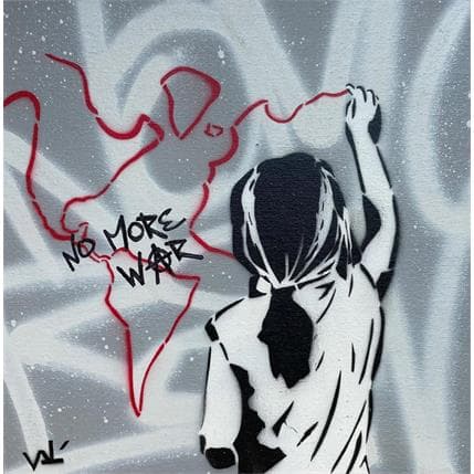 Gemälde Sans titre von Lenud Valérian  | Gemälde Street art Graffiti Alltagsszenen