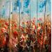 Painting Don Quichotte sur la ligne by Reymond Pierre | Painting Oil