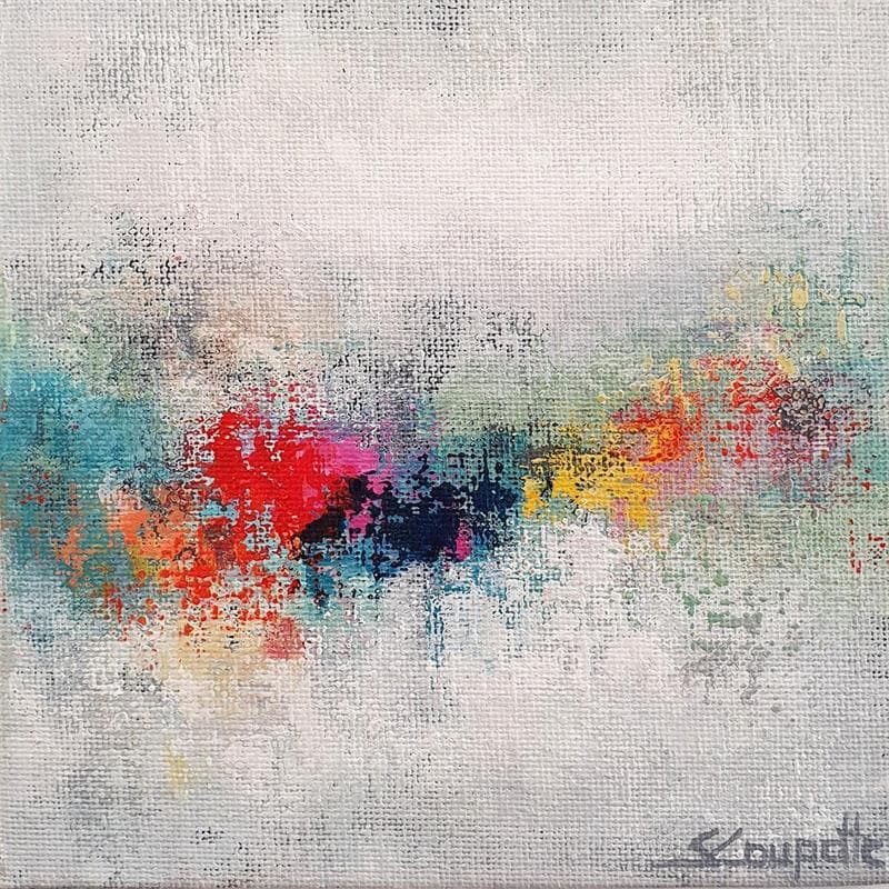 Painting Nearby by Coupette Steffi | Painting Abstract Acrylic Landscapes Urban