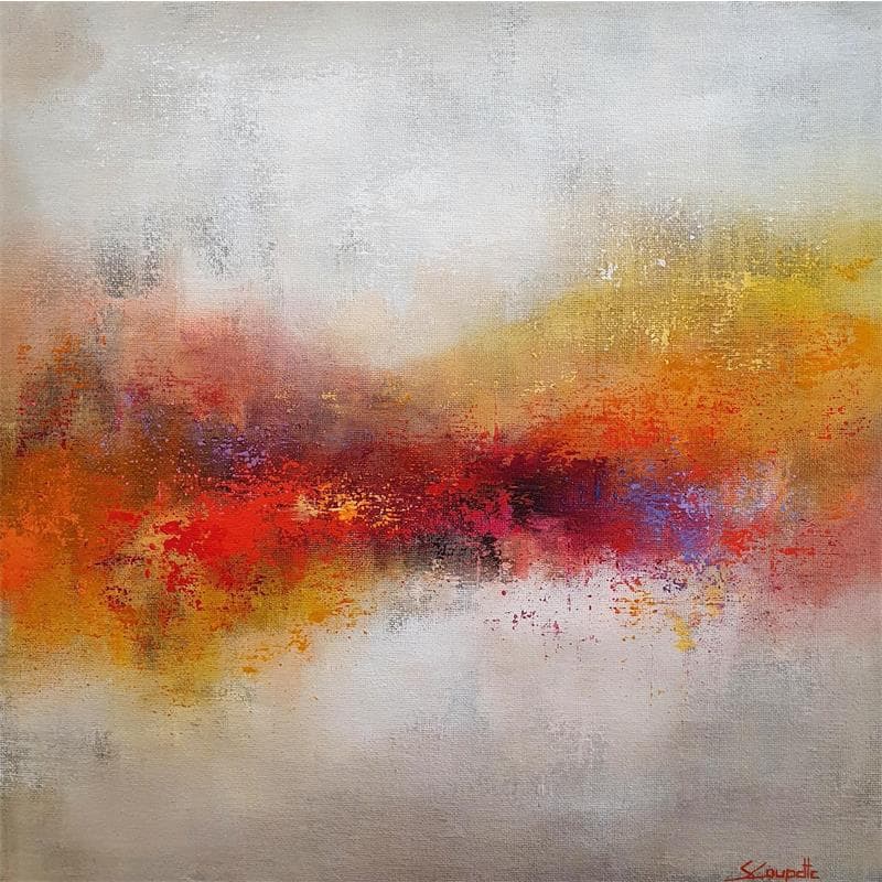 Painting Nirvana by Coupette Steffi | Painting Abstract Acrylic Landscapes, Urban