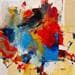 Painting Good luck by Virgis | Painting Abstract Mixed Minimalist