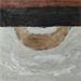 Gemälde Earth tones D3 von Van Domburgh Lydia | Gemälde Abstrakt Minimalistisch Öl Acryl