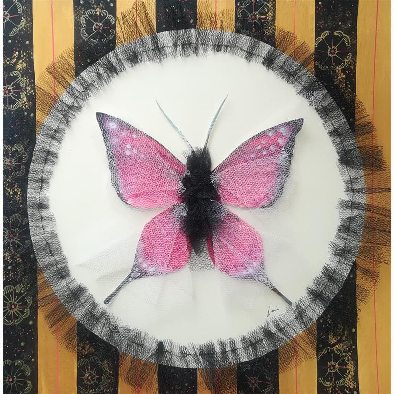 Peinture La farfalla effimera par Nai | Tableau Surréalisme Acrylique