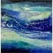 Gemälde A flanc de colline von Levesque Emmanuelle | Gemälde Abstrakt Marine Öl