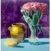 Gemälde La pot de verre et le pot de terre von Auriol Philippe | Gemälde Plexiglas Acryl Posca