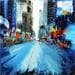 Painting New York City by Raffin Christian | Painting Figurative Urban Oil
