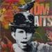 Painting Tom Waits bis  by Doisy Eric | Painting Street art Mixed Pop icons