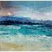 Peinture Au bord de l'eau par Levesque Emmanuelle | Tableau Figuratif Huile Paysages Vues marines