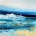 Painting La prochaine vague by Levesque Emmanuelle | Painting Figurative Oil Landscapes Marine