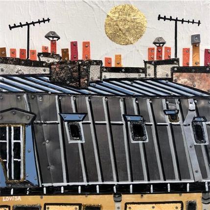 Painting Sous le même toit by Lovisa | Painting  Pop icons