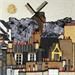 Gemälde Un air de campagne von Lovisa | Gemälde Figurativ Urban Holz