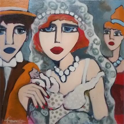 Painting Le grand jour by Fauve | Painting Figurative Acrylic Life style