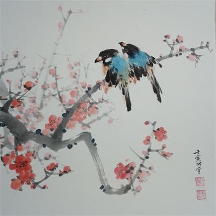 Peinture Whisper par Du Mingxuan | Tableau
