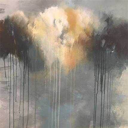 Painting Garden by Lundh Jonas | Painting Abstract Acrylic Minimalist