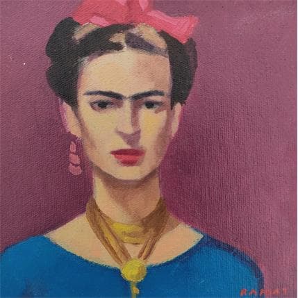 Peinture Frida par Ramat Manuel | Tableau Figuratif Acrylique, Huile Portraits