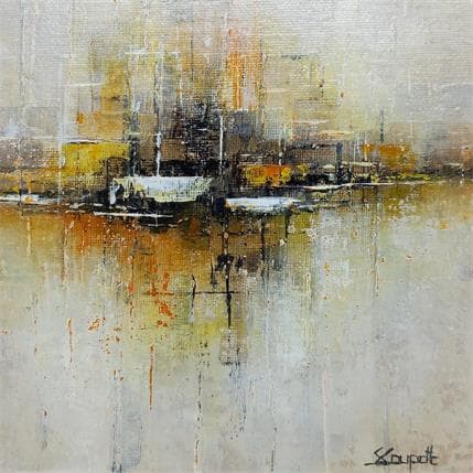 Painting GOLD by Coupette Steffi | Painting Abstract Acrylic Urban
