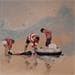 Painting Préparation de baignade by Sand | Painting Figurative Acrylic Life style