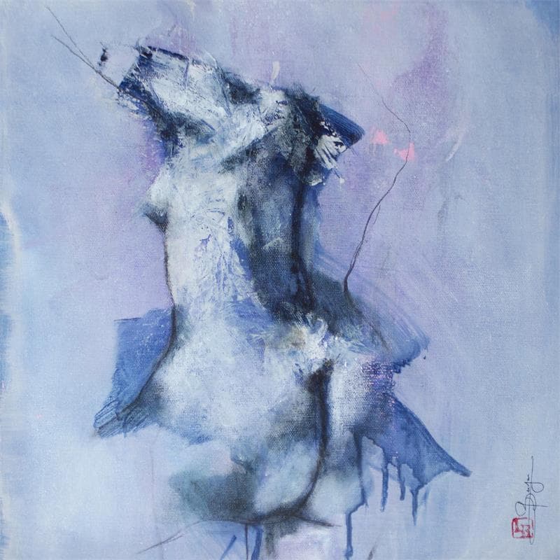 Painting Sculpture 2 by Bergues Laurent | Painting Figurative Nude Acrylic