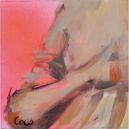 Painting Le chariot by Coco Rohart | Painting Figurative Mixed Nude, Portrait