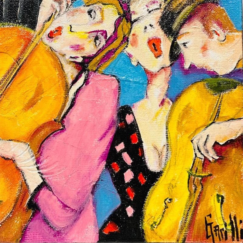 Painting Love melody by Garilli Nicole | Painting