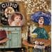 Peinture Citron et... par Romanelli Karine | Tableau Figuratif Natures mortes Collage