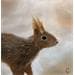 Painting Ecureuil by Pressac Clémence | Painting Figurative Acrylic Animals