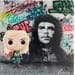 Painting Che G.O.T by Chauvijo | Painting Figurative Pop icons Graffiti Acrylic Resin