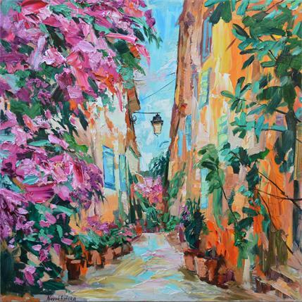 Painting Rue de sud by Novokhatska Olga | Painting Figurative Oil Landscapes