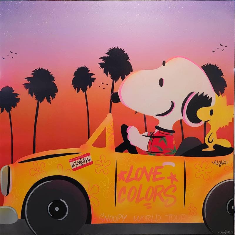 Painting Snoopy 