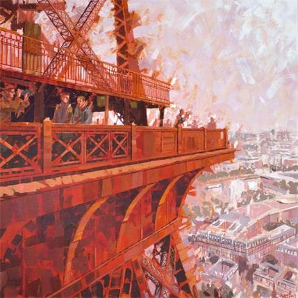 Peinture Un autre point de vue par Heaton Rudyard | Tableau Figuratif Acrylique Vues urbaines