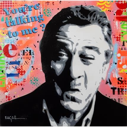 Painting You're talking to me ! by Euger Philippe | Painting Pop art Mixed Pop icons