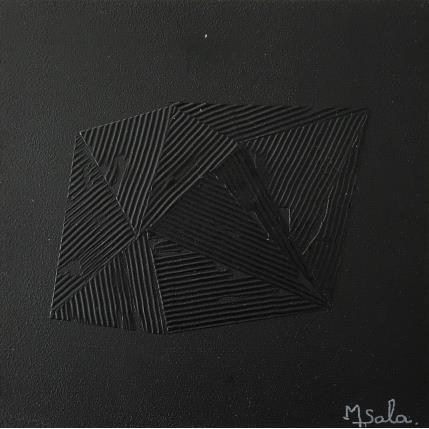 Peinture Diamand par Sala Michèle | Tableau Abstrait Acrylique minimaliste